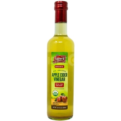 Lieber's Apple Cider Vinegar, 14.9 Oz