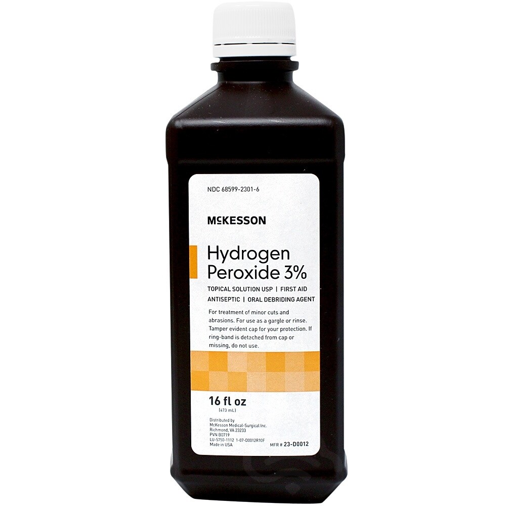 Hydrogen Peroxide, 16 Oz