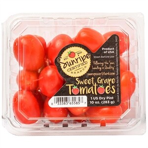 Sunripe Tomatoes Grape Container, 10 Oz