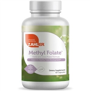 Zahler's Methylfolate 60 Cap