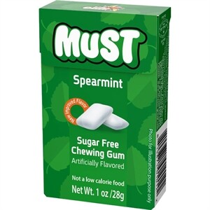 Elite Must Gum Green Spearmint