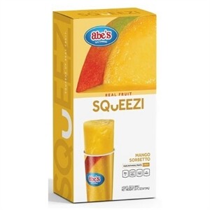 Abe's Real Fruit Squeezies Mango, 4 Ct