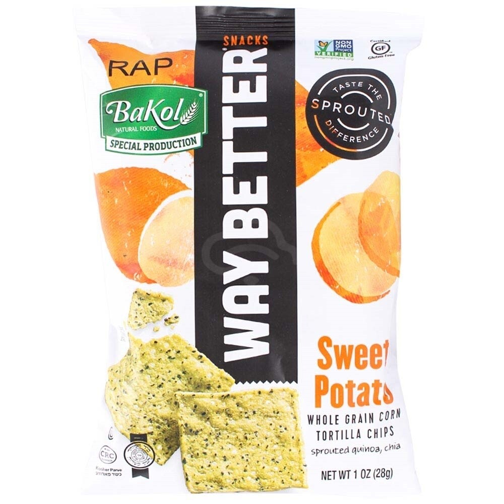 Bakol Way Better Sweet Potato Tortilla Chips 1 Oz