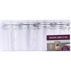 Blue Sky Tradin 3 Oz Mason Jars, 4 Ct
