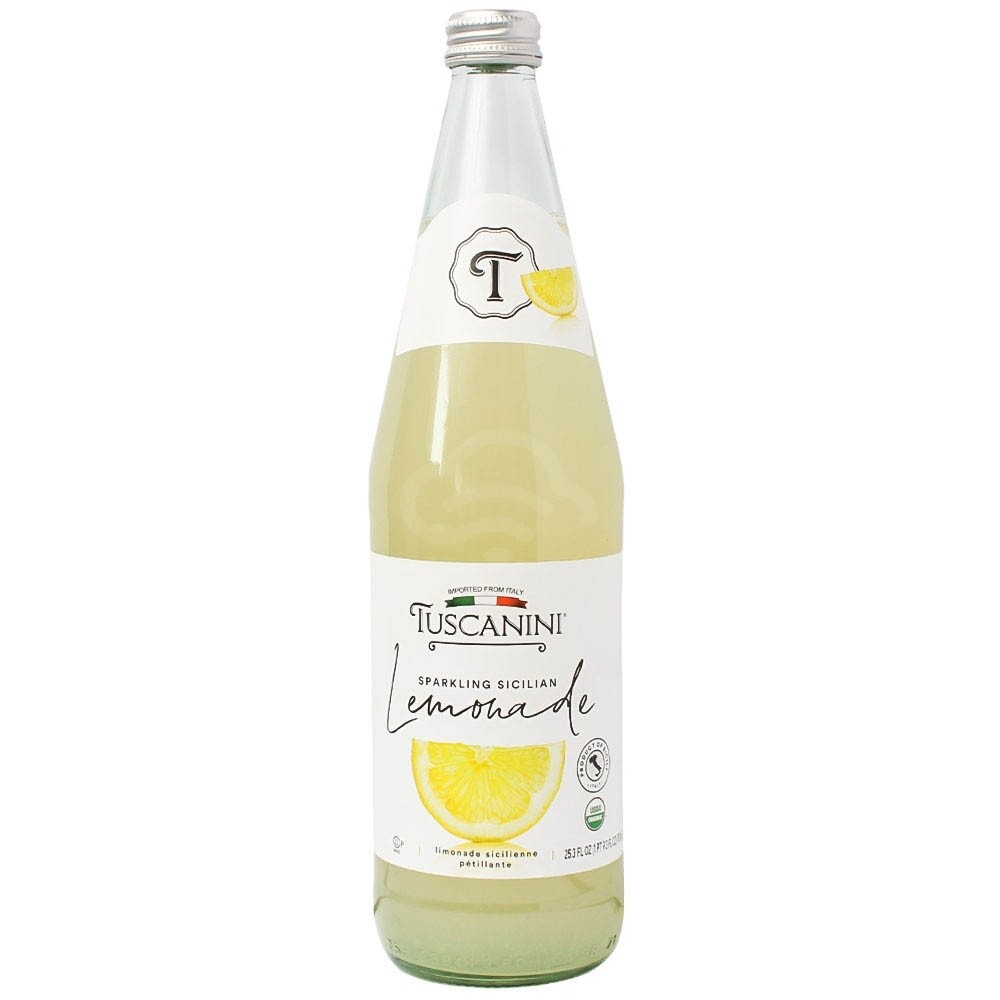 Tuscanini Sparkling Beverage Lemonade, 25.3 Oz