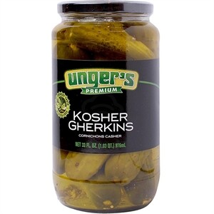 Unger's Gherkins Pickles, 33 Oz