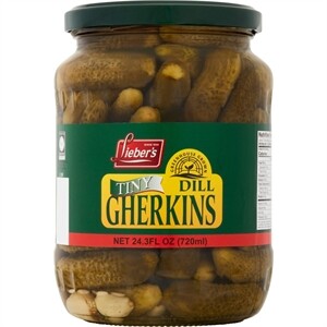 Lieber Tiny Gherkins, 24.3 Oz