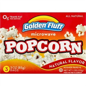 Golden Fluff Popcorn, Microwave, 10.5 Oz