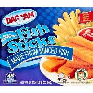 Dag Yam Fish Sticks Minced 48 Ct, 24 Oz