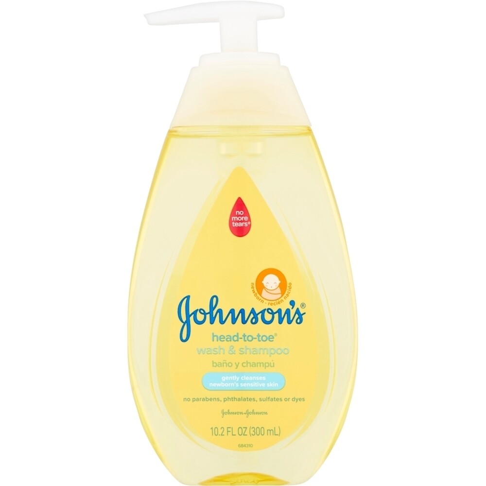 Johnson & Johns Baby Wash Head To Toe, 10.2 Oz