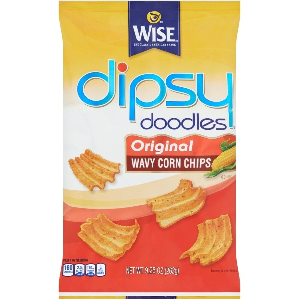 Wise Dipsy Doodles Corn Chips, 9.25 Oz