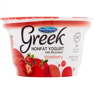 Norman's Strawberry Greek Yogurt, 6 Oz