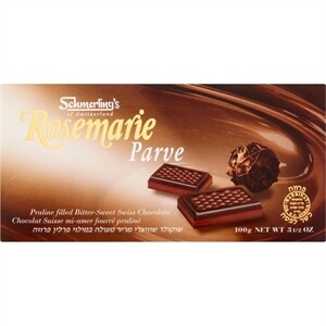 Schmerling's Chocolate Bar Rosemarie Parve, 3.5 Oz
