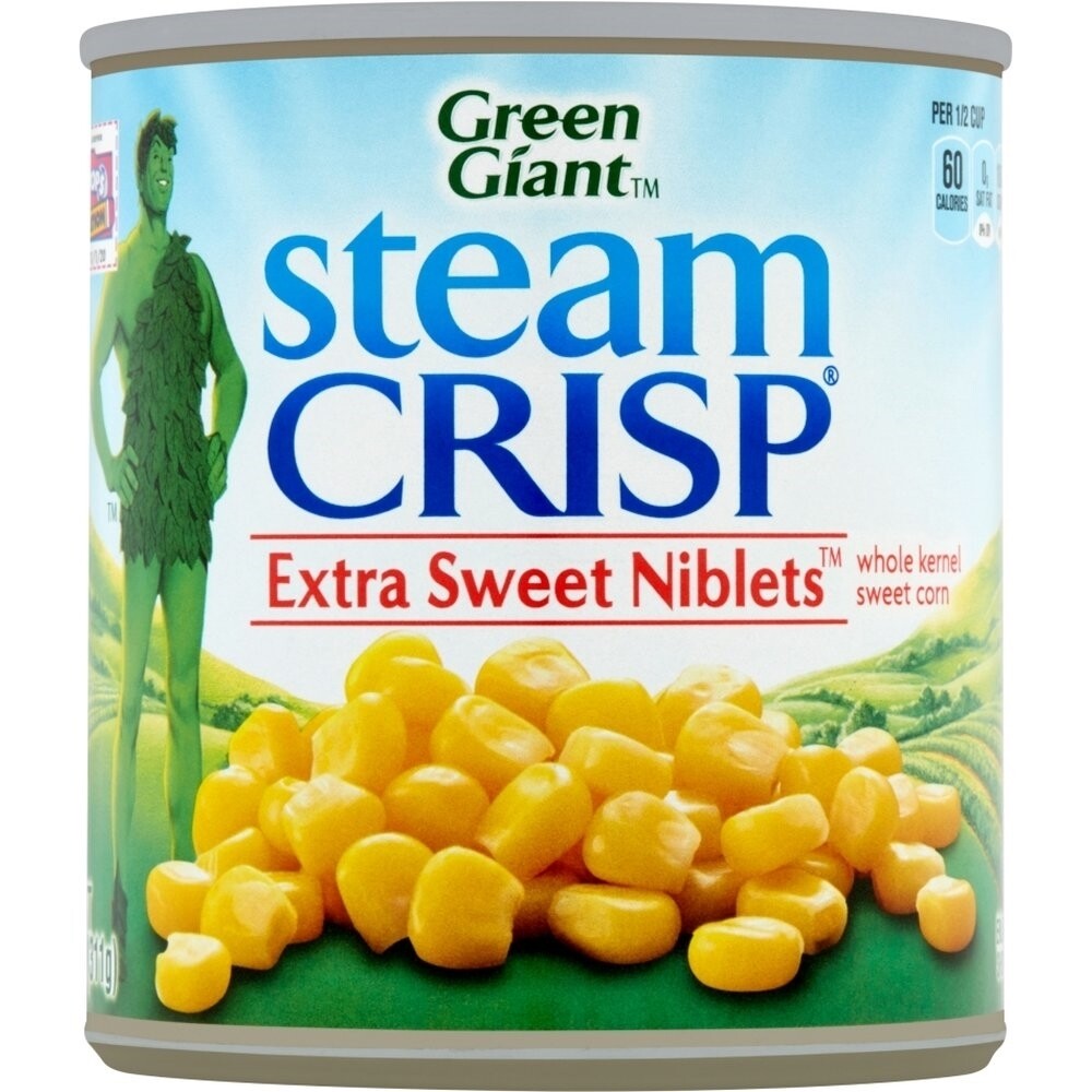 Green Giant Extra Sweet Steam Crisp Corn Niblets, 11 Oz