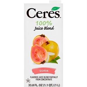 Ceres Fruit Juice Guava, 33.8 Oz