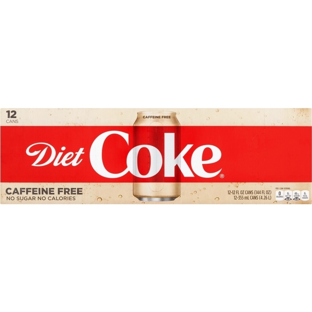 Caffeine Free Diet Coke, 12 Oz