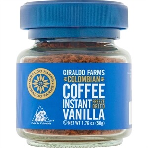 Giraldo Farms Columbian Instant Coffee Vanilla, 1.76 Oz