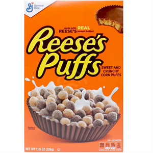 General Mills Reese's Peanut Butter Puffs, 11.5 Oz
