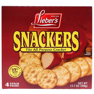 Lieber's Snackers Salted, 15.1oz