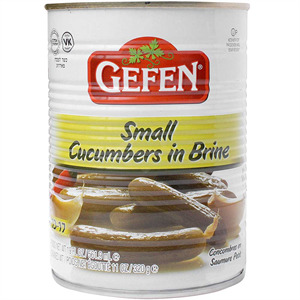 Gefen Cucumbers In Brine Small, 19 Oz