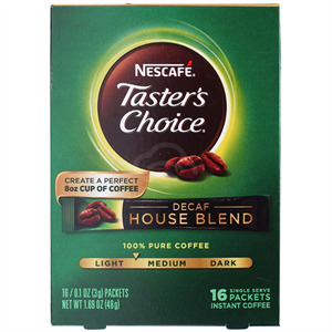 Nescafe Coffee Sticks Original Decaf, 16 Ct
