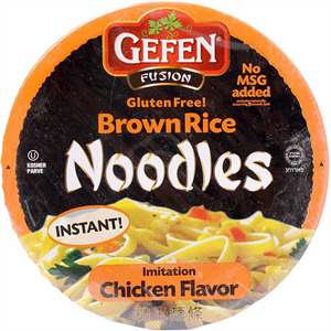 Gefen Chicken Brown Rice Noodles Bowl, 2.25 Oz