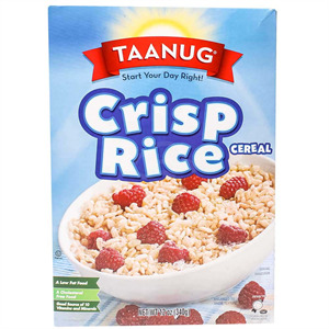 Taanug Crisp Rice, 13 Oz