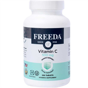 Freeda Vitamin C 500, 250 Cnt