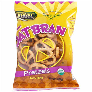 Landau Oat Bran Pretzels, 1 Oz