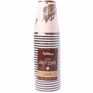 Paper House Hot Cups, 25 Ct, 12 Oz