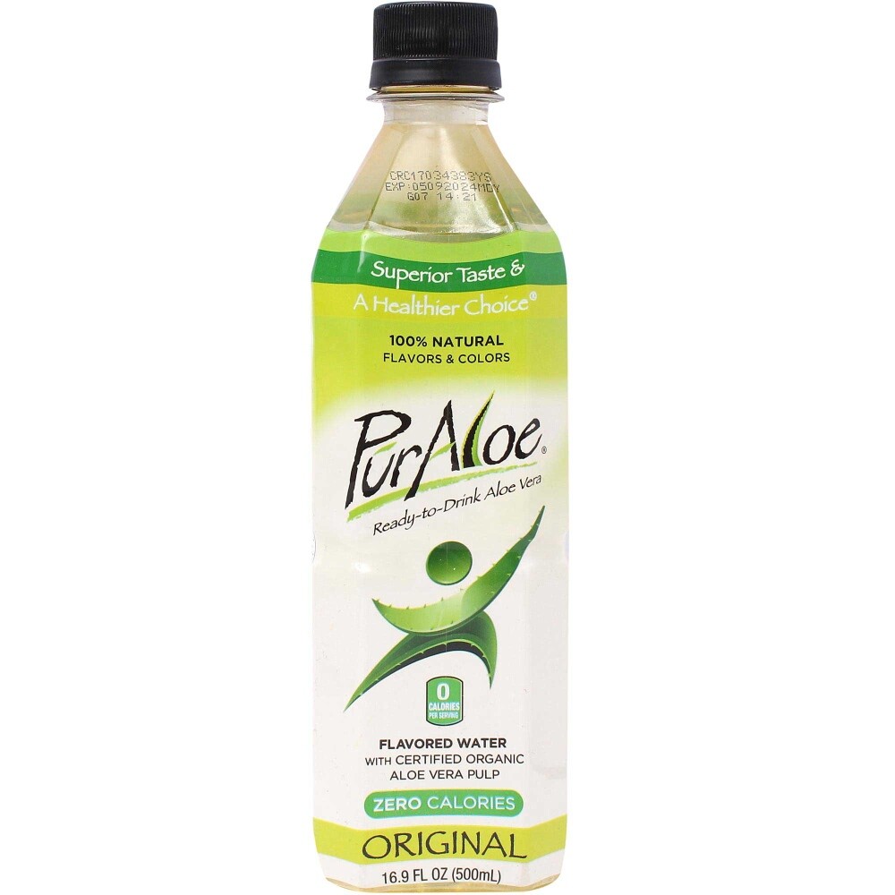Pur Aloe Organic Zero Aloe Vera Water, 16.9 Oz | Aisle 9 Market