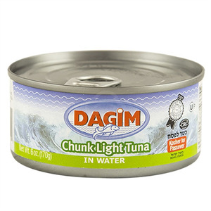 Dagim Chunk Light Tuna In Water, 6 oz