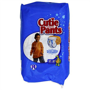 Cuties Training Pants Boys 4T-, 19 Ct