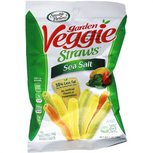 Sensible Veggie Straws Light Salt, 1 Oz