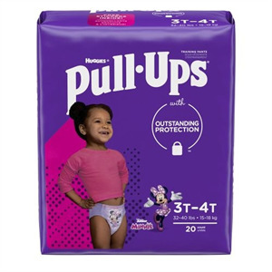 Huggies Pull-Ups Diapers 3T-4T, 22 Ct