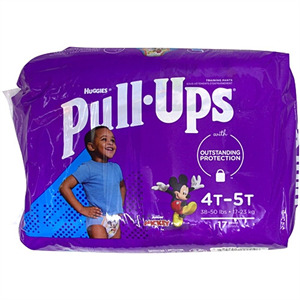 Huggies Pull Ups Boys 4T-5T, 17 Ct