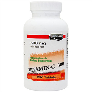 Landau Vitamin C 500, 250 Tablets