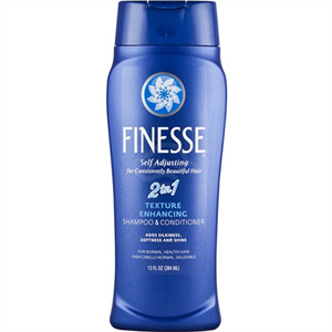 Finesse 2 N 1 Self Adjusting Shampoo, 13 Oz