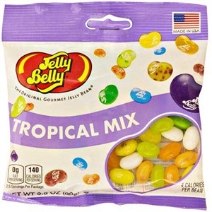 Jelly Belly Tropical Mix, 3.5 Oz