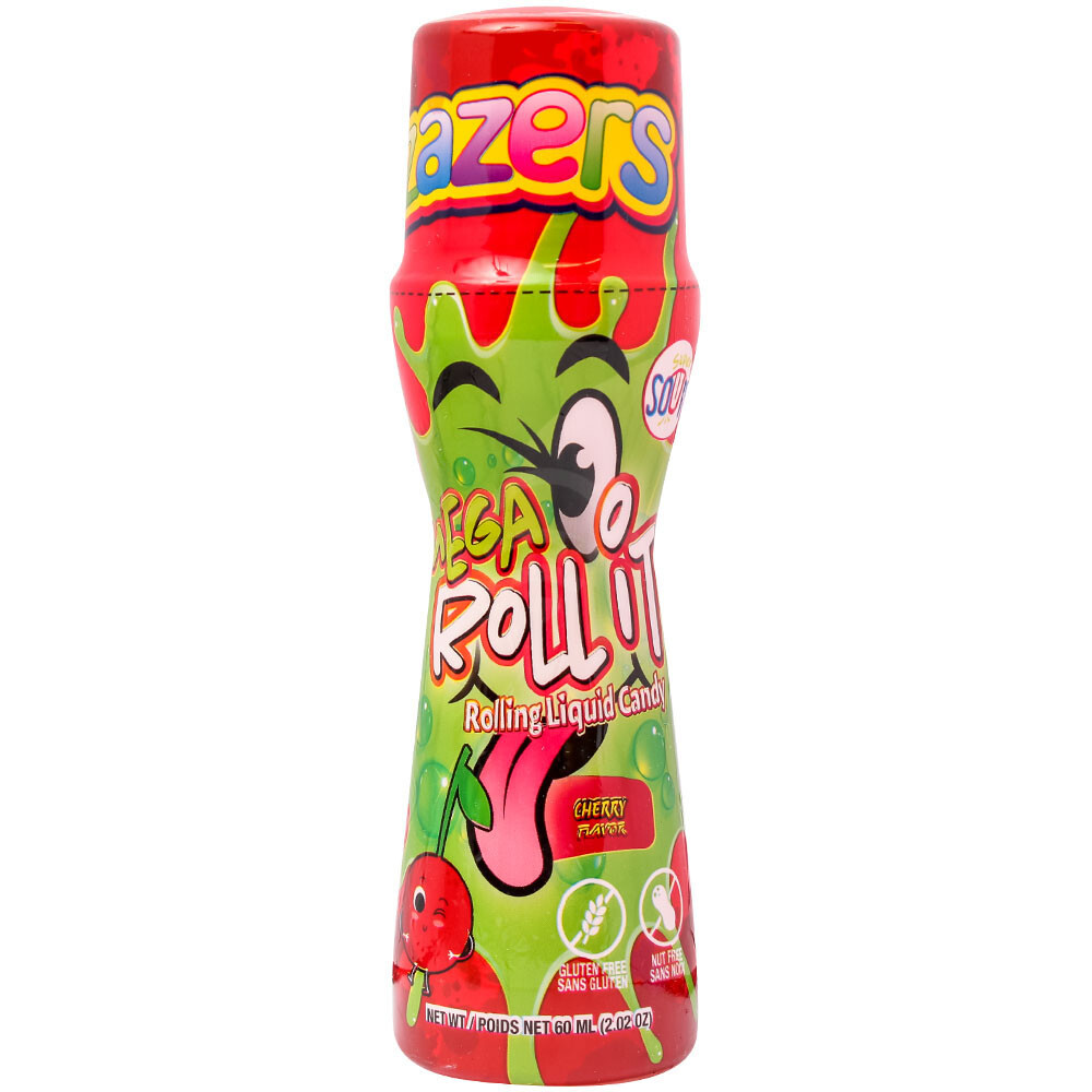 Zazers Mega Roll-It Cherry, 2.02 Oz