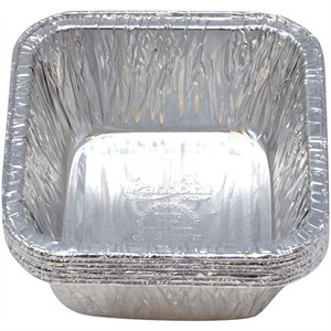 4.25"" Square Pan, 6 Pk