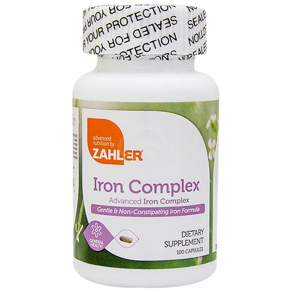Zahler's Iron Complex, 100 Ct