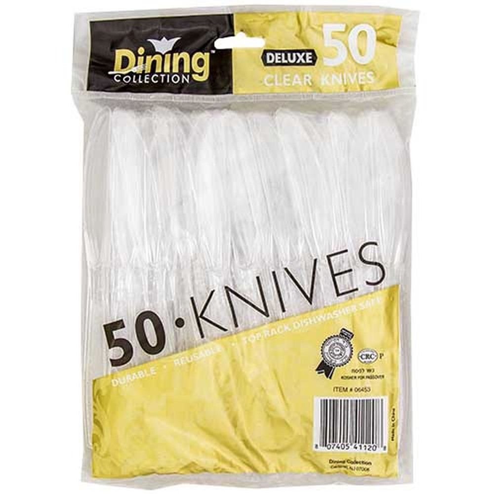 Dining Collection Deluxe Knives, 50 Ct