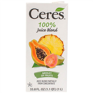 Ceres Medley Of Fruit Juice, 33.8 Oz