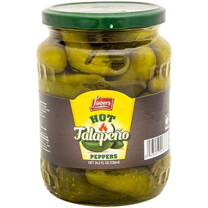 Lieber's Hot Jalapeno Peppers, 24.3 Oz