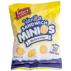Lieber's Vanilla Minios, 2 Oz