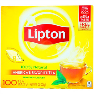 Lipton Tea Bags, 100 Ct