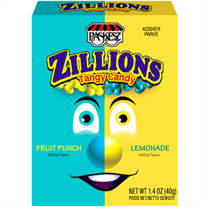 Zillions Fruit Punch Lemonade, 1.4 Oz
