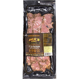 Jack's Gourmet 1St Cut Pastrami, 4 Oz