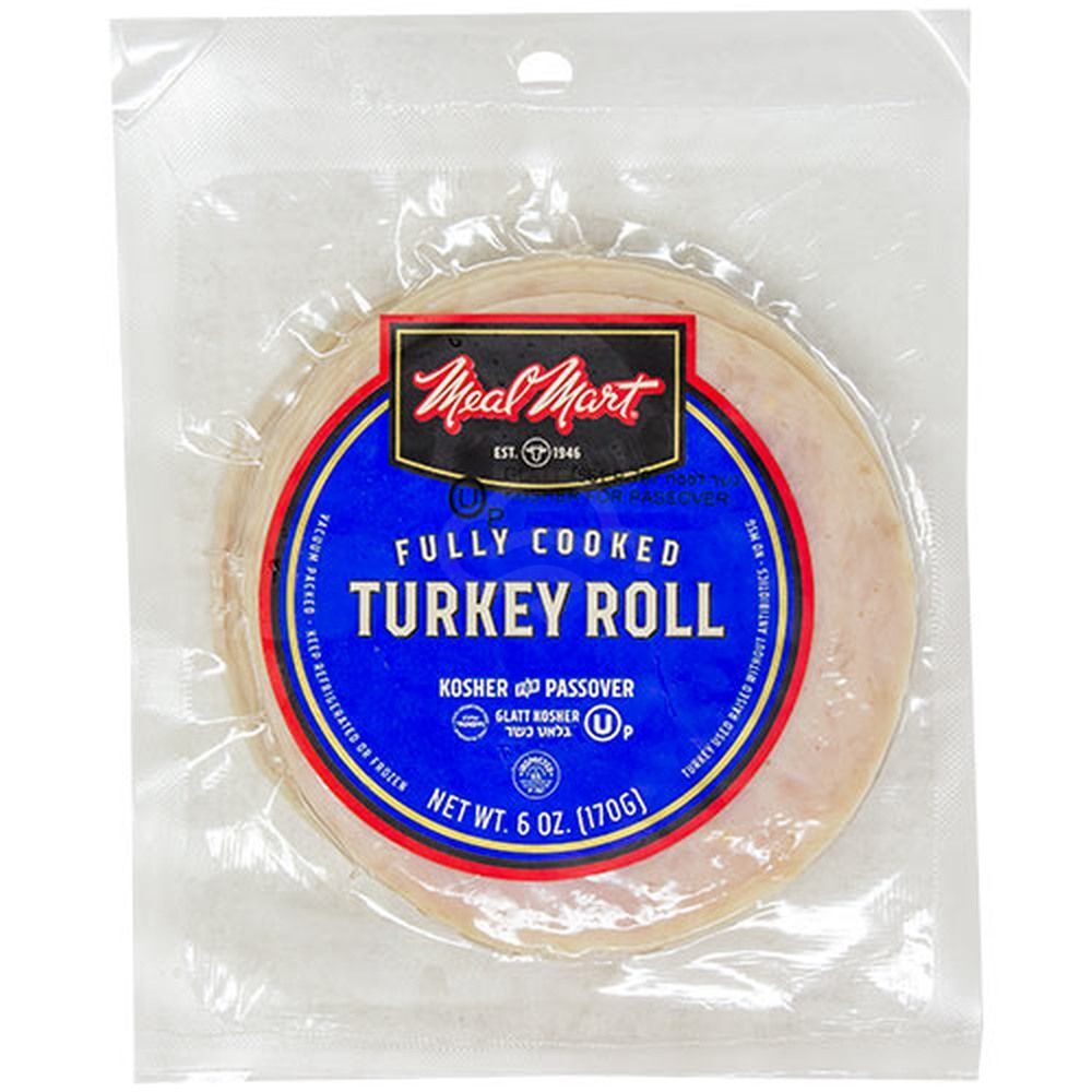 Meal Mart Turkey Roll Sliced, 6 Oz